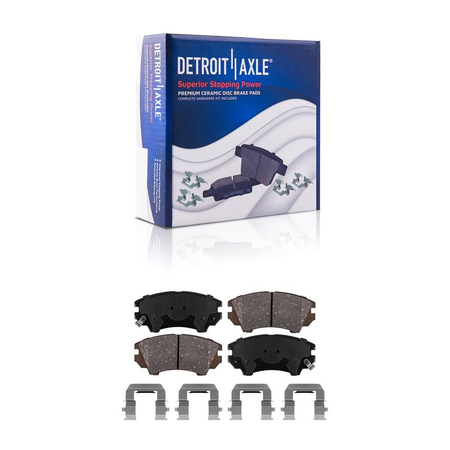 Front Ceramic Brake Pad - P-1404 x2