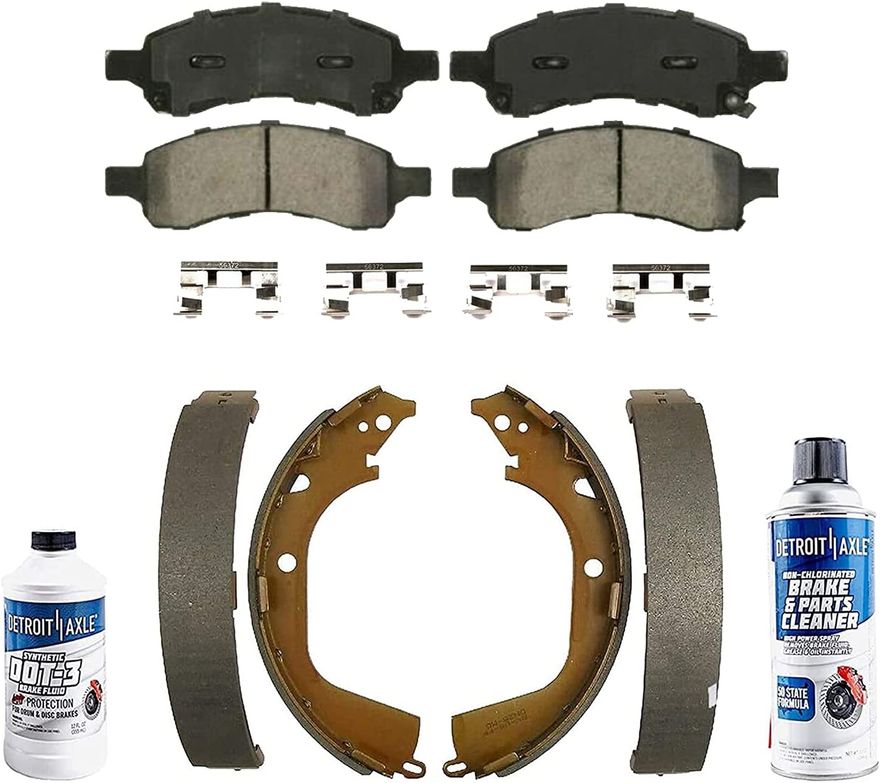 Main Image - Front Brake Pads Rear Shoes