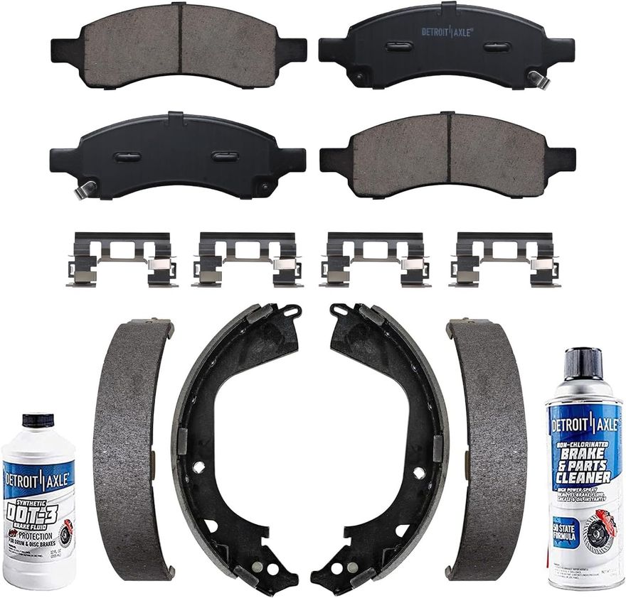 Main Image - Front Brake Pads Rear Shoes