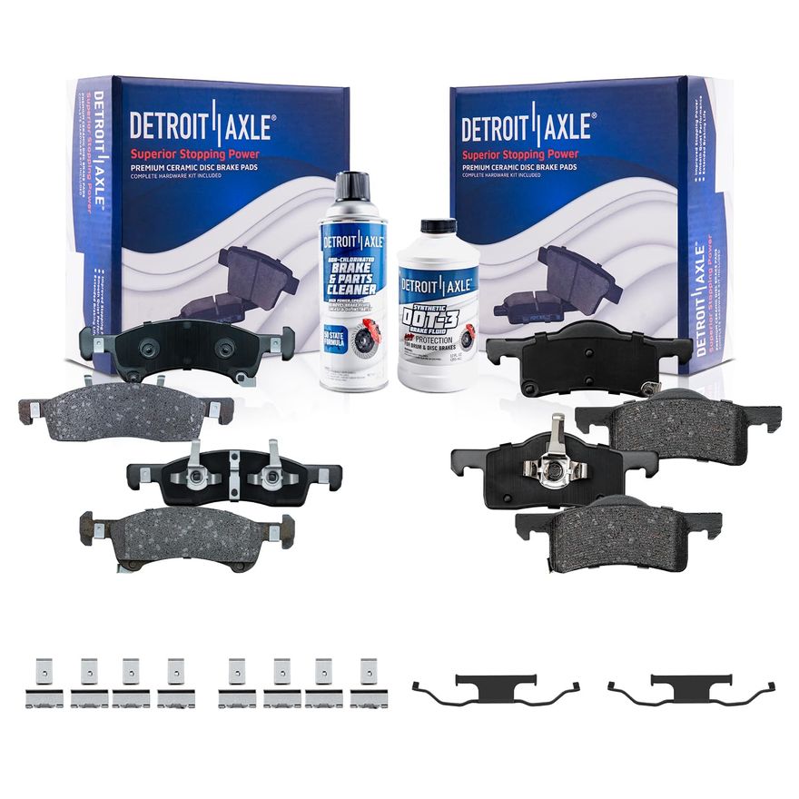 Main Image - Front Rear Ceramic Brake Pads