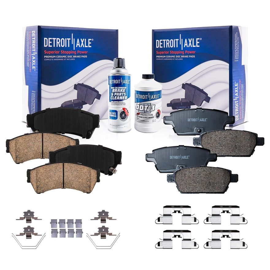 Main Image - Front & Rear Ceramic Brake Pads