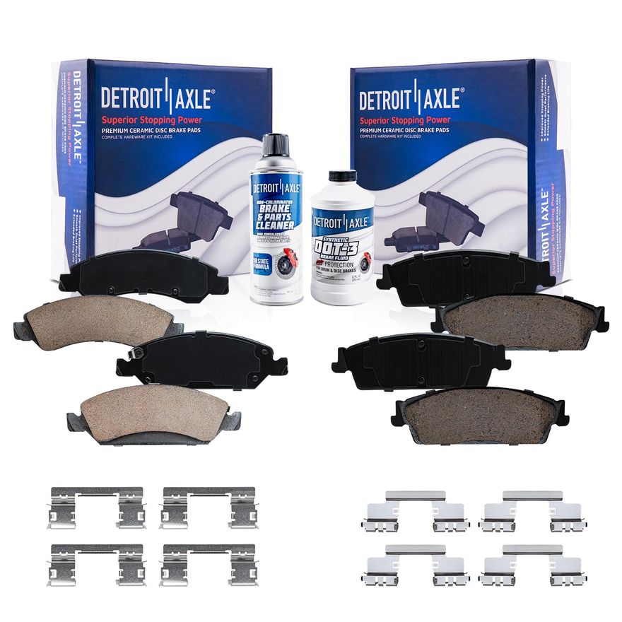 Main Image - Front Rear Ceramic Brake Pads