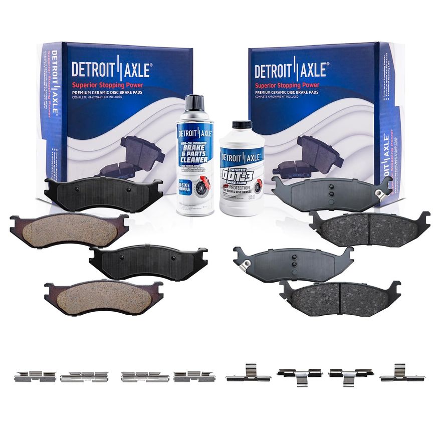 Main Image - Front Rear Ceramic Brake Pads