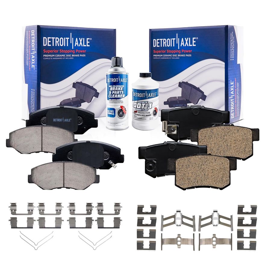 thumbnail image 2 of Front Ceramic Brake Pad Kit For 2003-2007 Honda Accord – PM Auto PM3000028 2 of 6