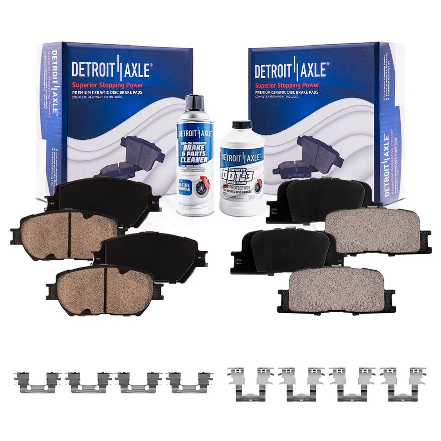 Main Image - Front Rear Ceramic Brake Pads