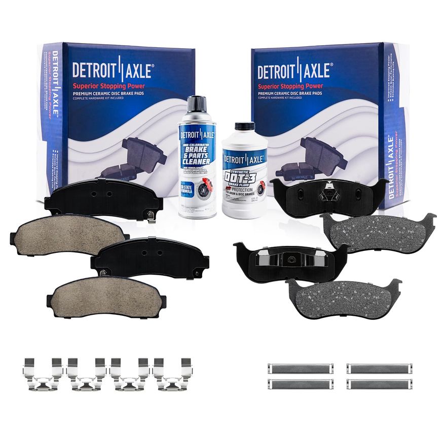 Main Image - Front Rear Ceramic Brake Pads