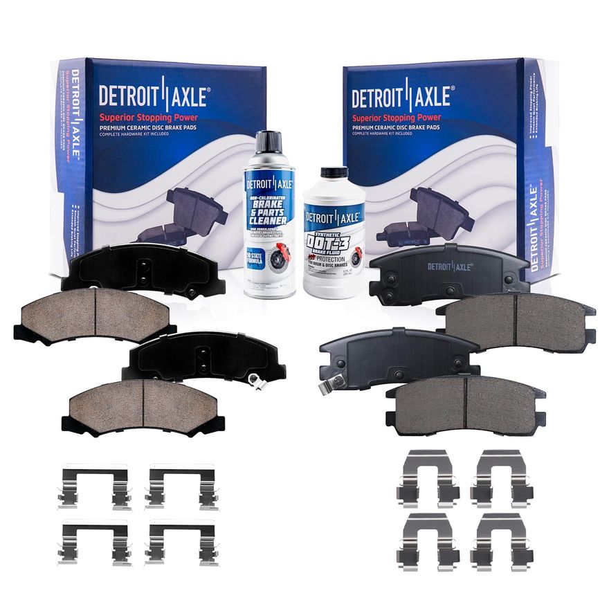 Main Image - Front Rear Ceramic Brake Pads