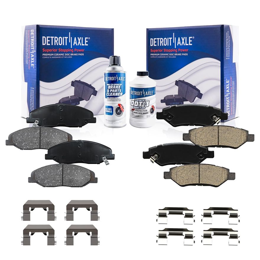 Main Image - Front Rear Ceramic Brake Pads