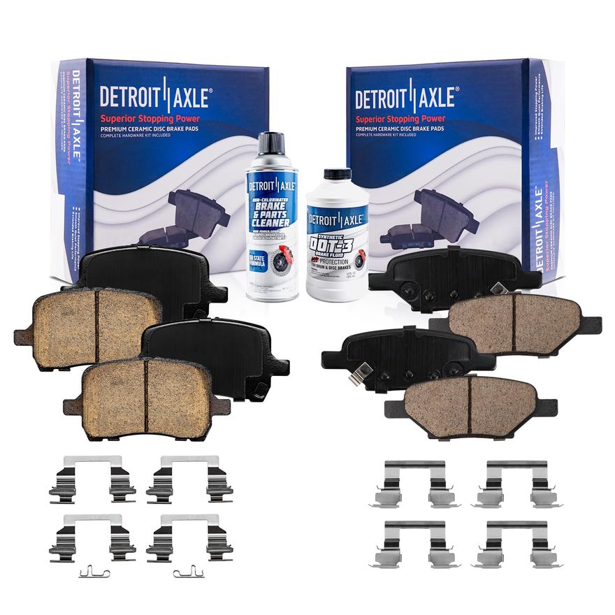 Main Image - Front Rear Ceramic Brake Pads