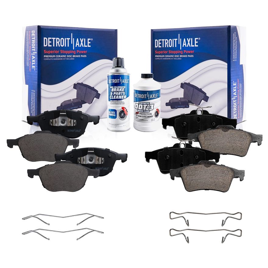 Main Image - Front Rear Ceramic Brake Pads