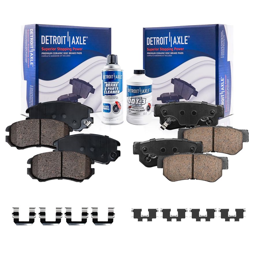 Main Image - Front Rear Ceramic Brake Pads