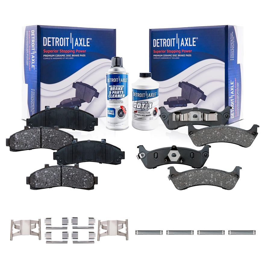 Main Image - Front Rear Ceramic Brake Pads