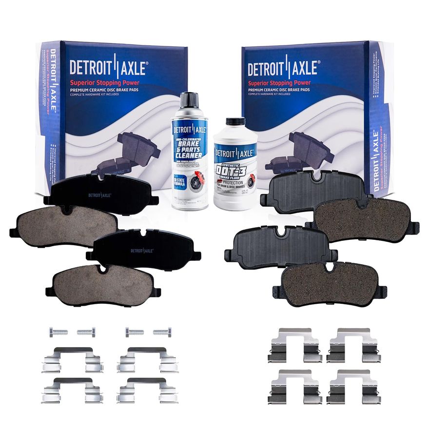 Main Image - Front Rear Ceramic Brake Pads