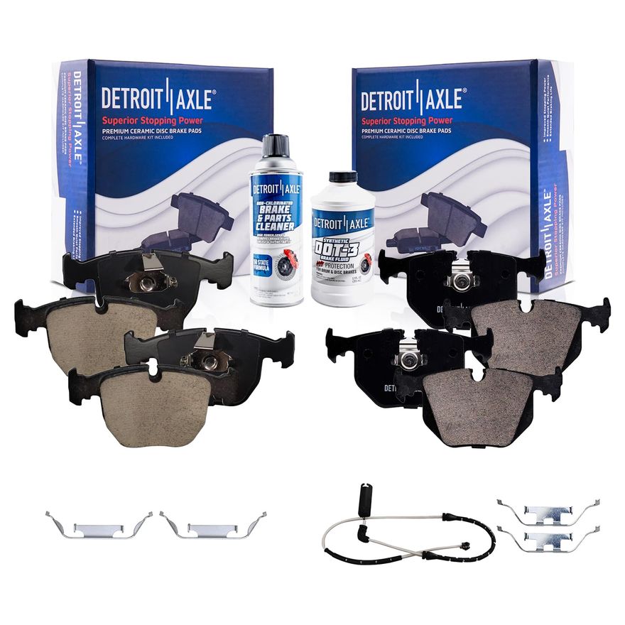 Main Image - Front Rear Ceramic Brake Pads