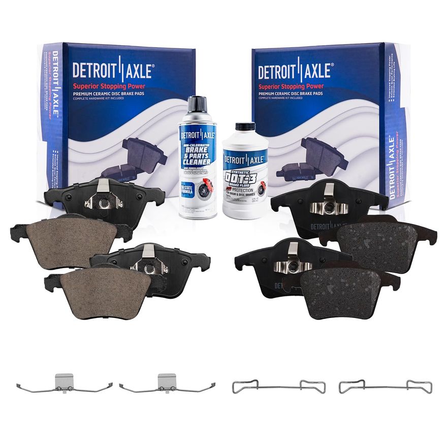 Main Image - Front Rear Ceramic Brake Pads