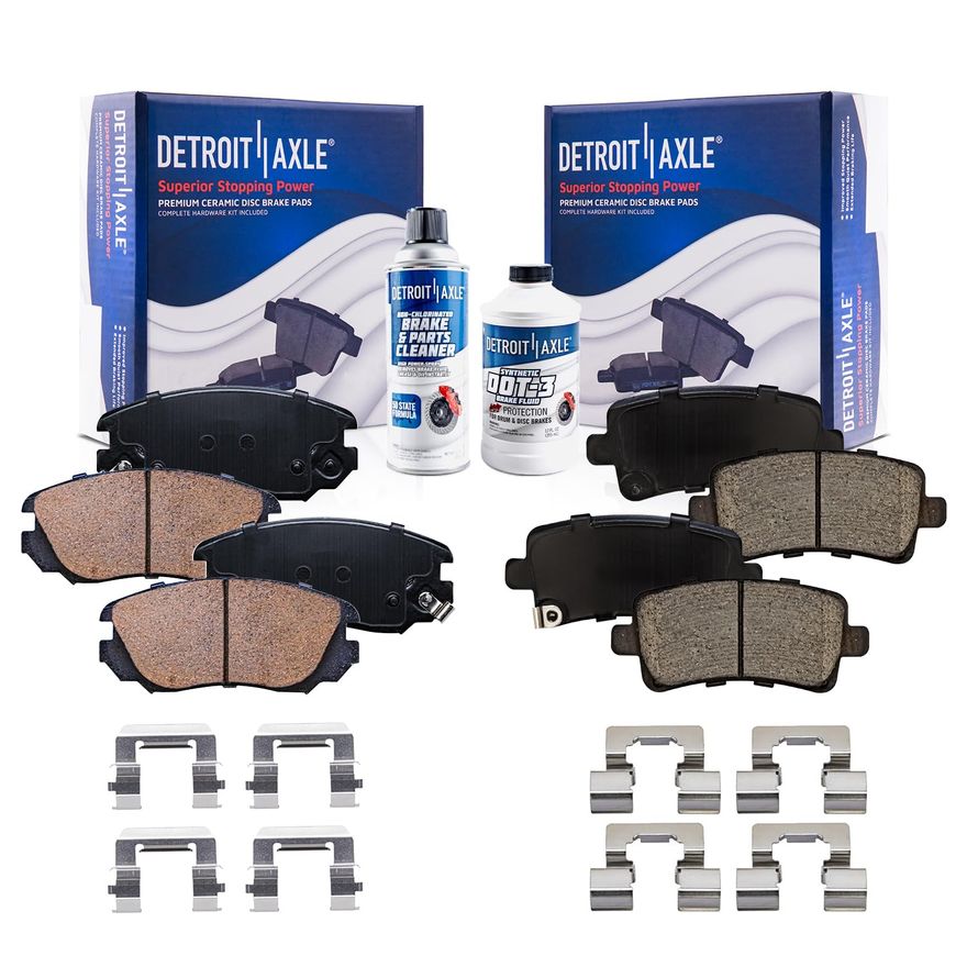 Main Image - Front Rear Ceramic Brake Pads