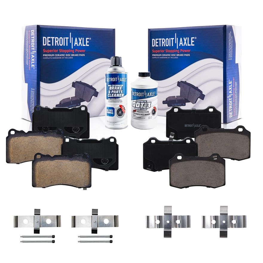 Main Image - Front & Rear Ceramic Brake Pads