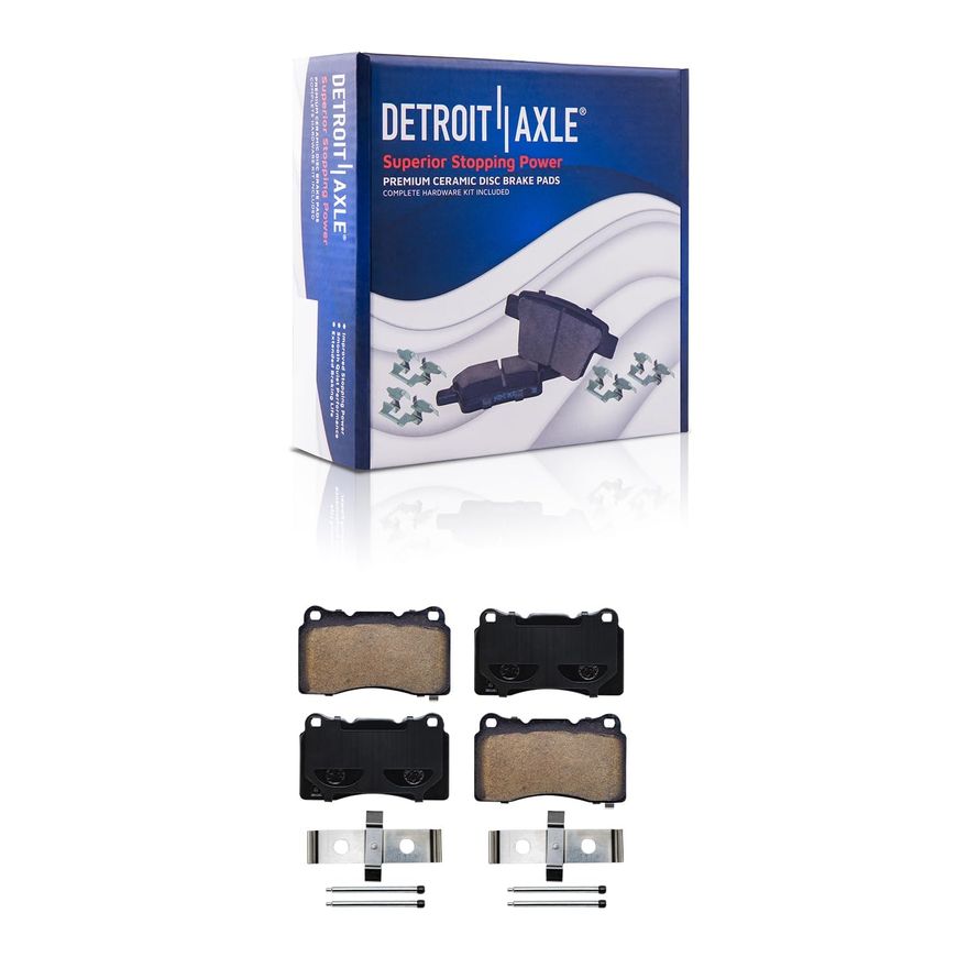 Front Ceramic Brake Pad - P-1050 x2