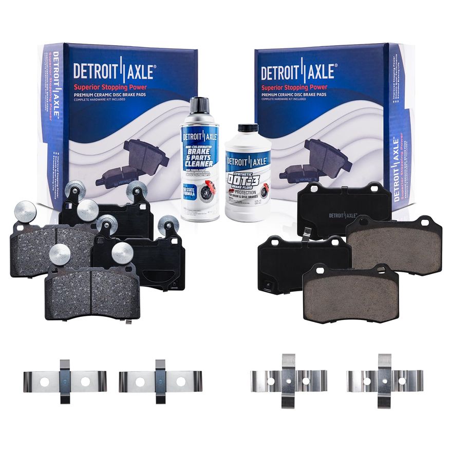 Main Image - Front Rear Ceramic Brake Pads