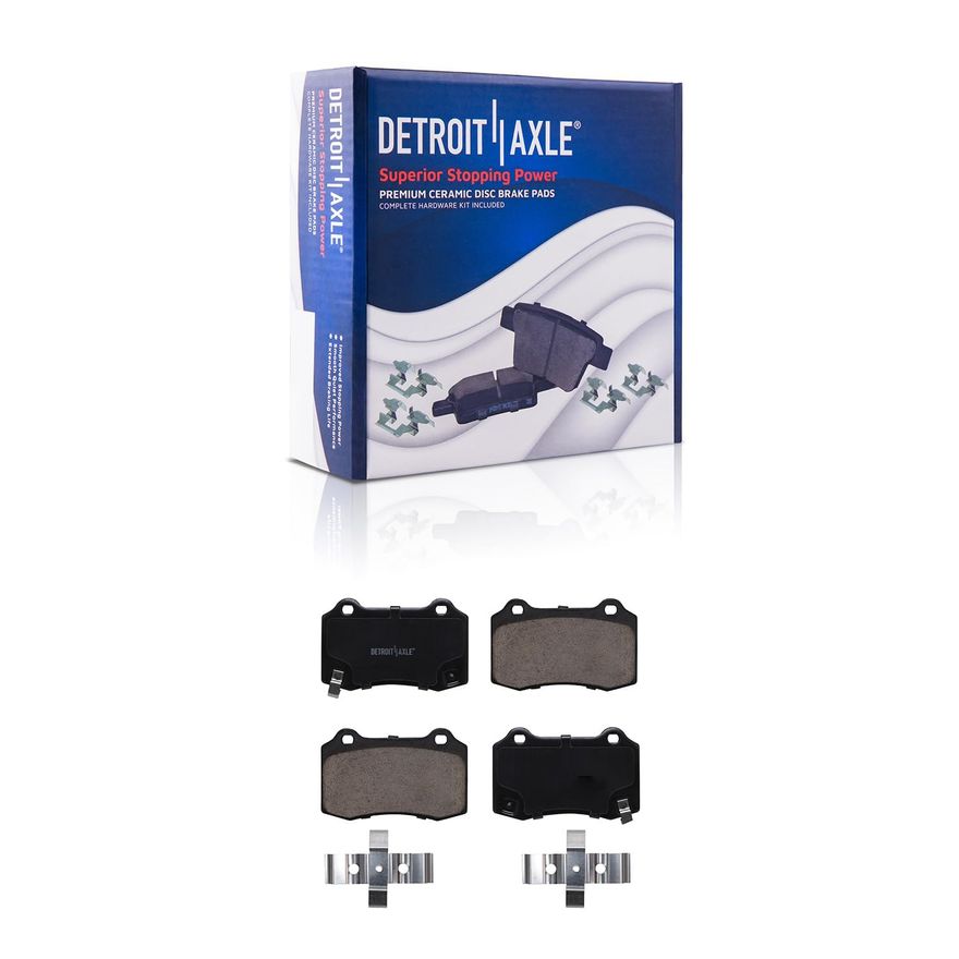 Rear Ceramic Brake Pad - P-1053 x2