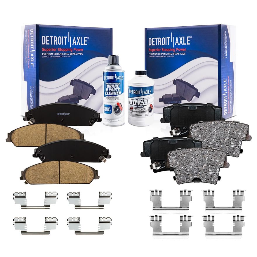 Main Image - Front Rear Brake Pads Kit