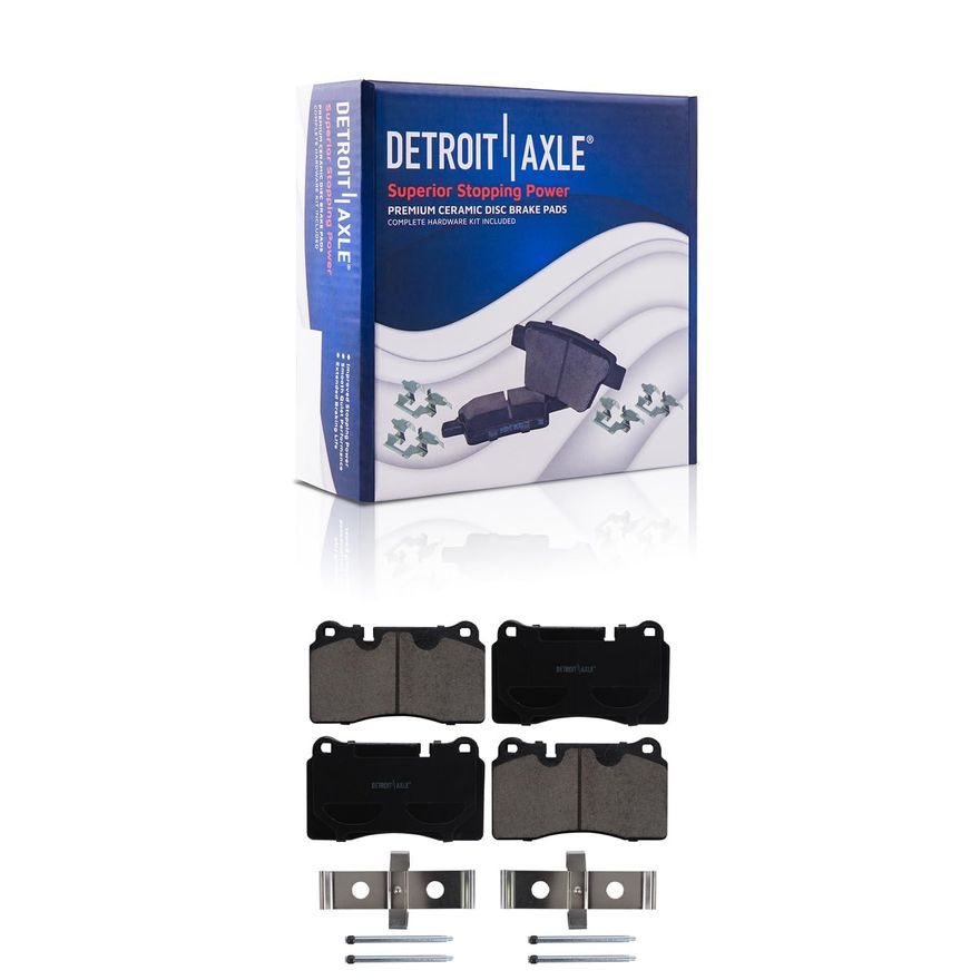 Front Ceramic Brake Pad - P-1263 x2