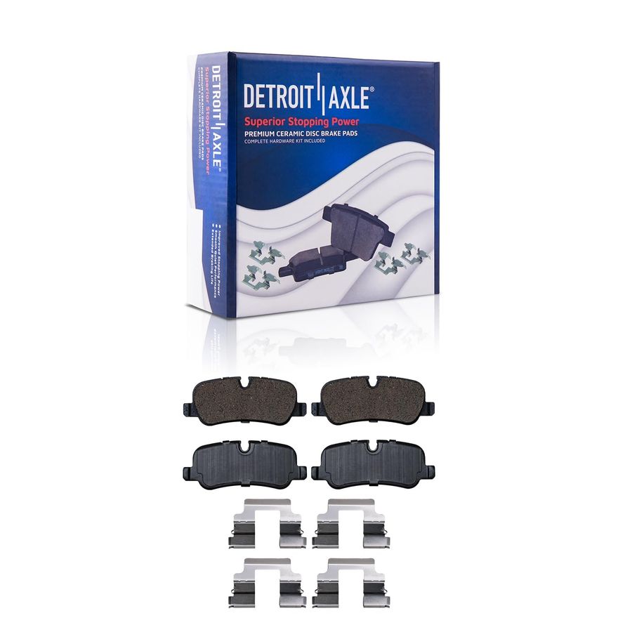 Rear Ceramic Brake Pad - P-1099 x2