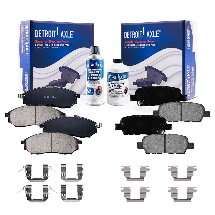 Main Image - Front Rear Ceramic Brake Pads