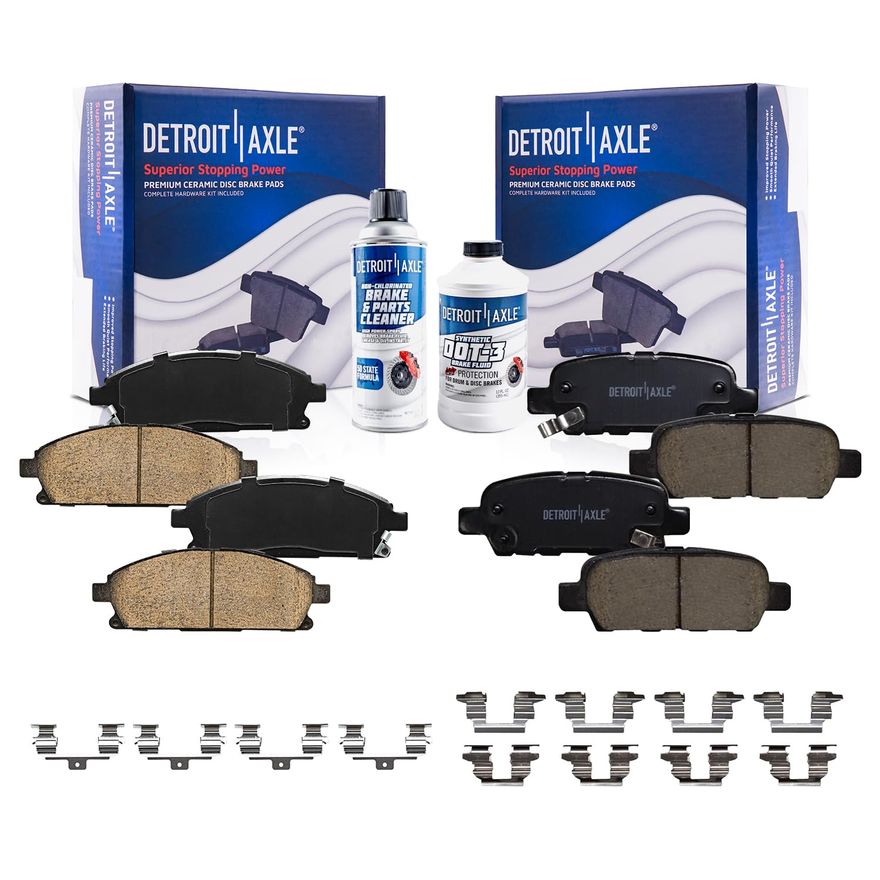 Main Image - Front & Rear Ceramic Brake Pads