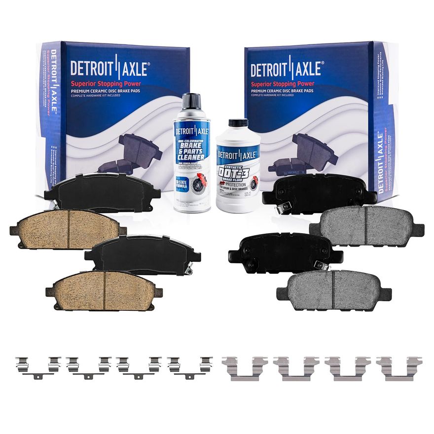 Main Image - Front & Rear Ceramic Brake Pads