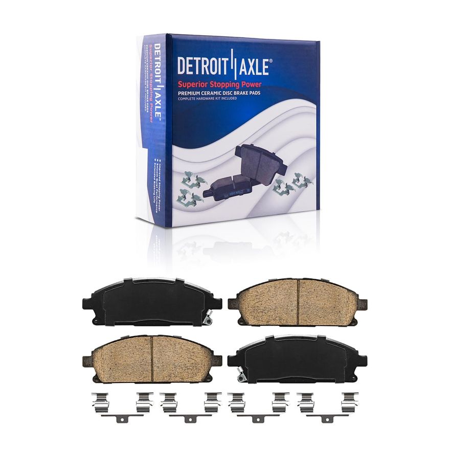 Front Ceramic Brake Pad - P-855 x2