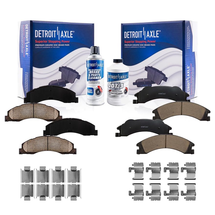 Main Image - Front Rear Ceramic Brake Pads
