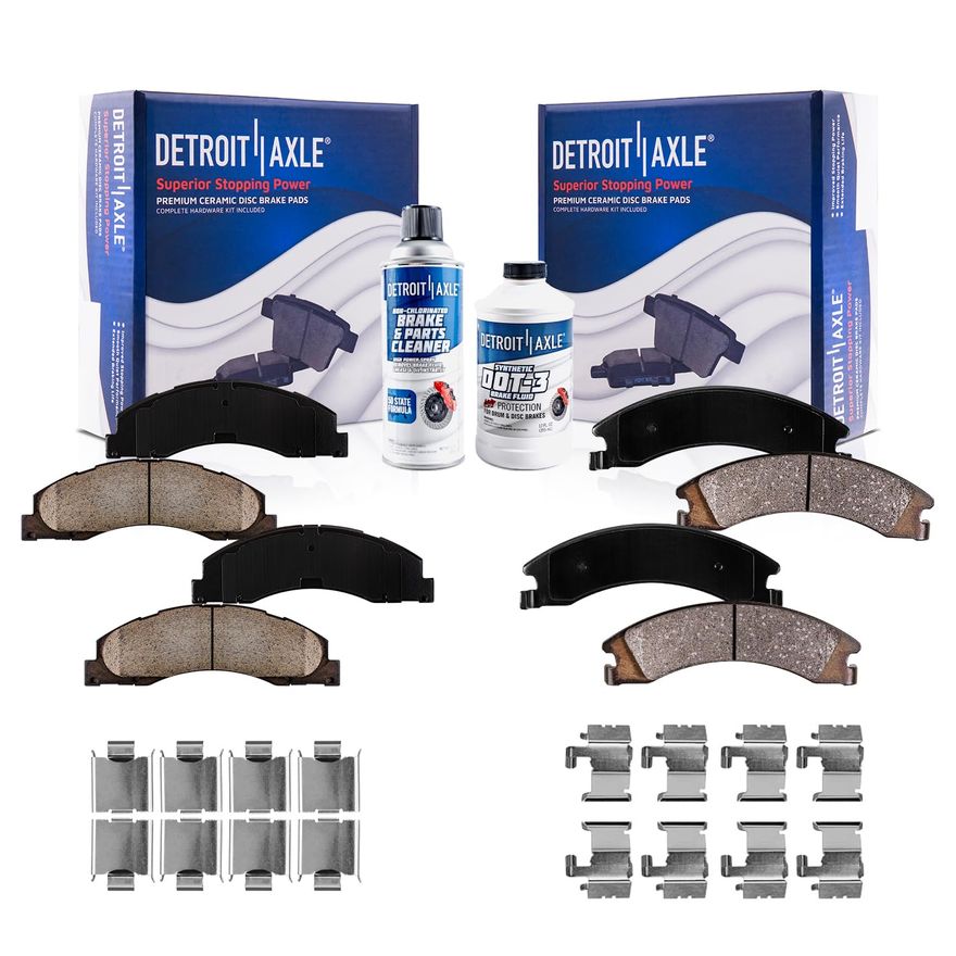 Main Image - Front Rear Ceramic Brake Pads