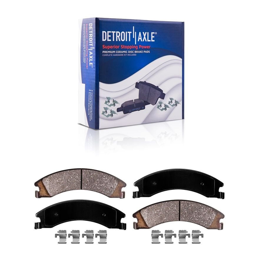 Rear Ceramic Brake Pad - P-1329 x2