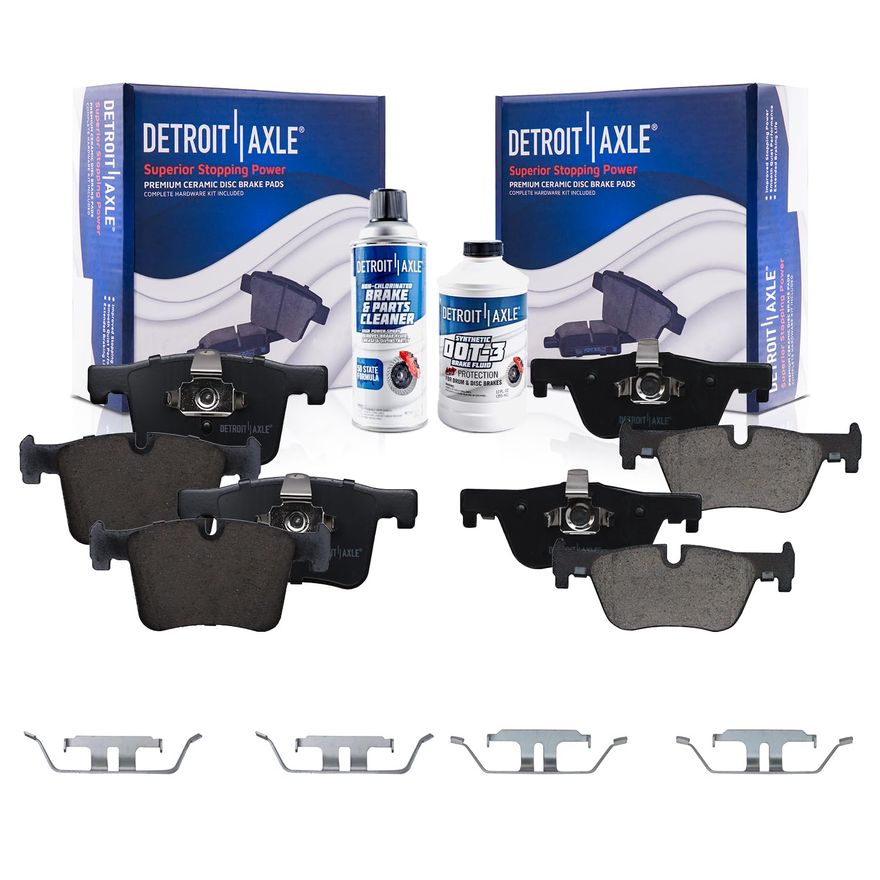 Main Image - Front Rear Ceramic Brake Pads