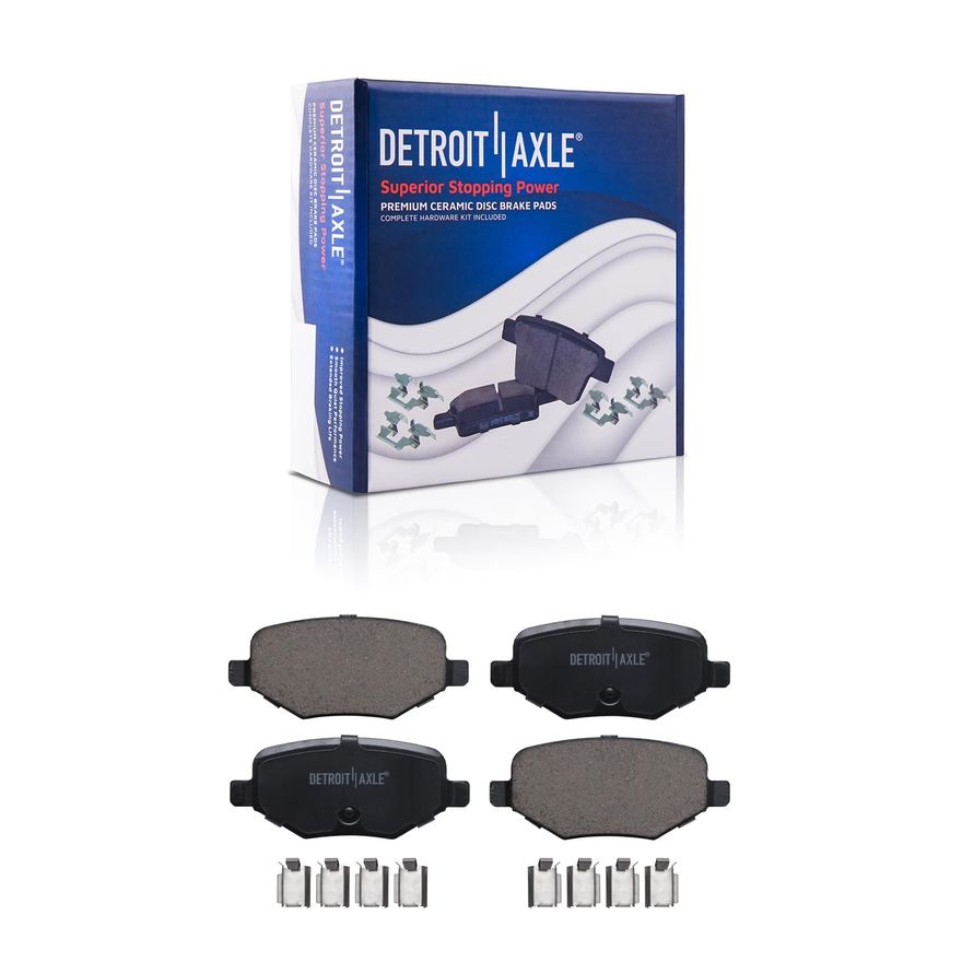 Rear Ceramic Brake Pad - P-1377 x2