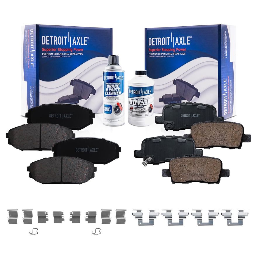 Main Image - Front & Rear Ceramic Brake Pads