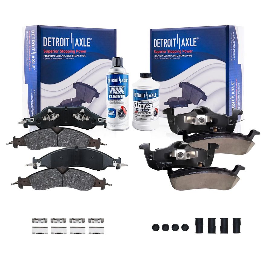 Main Image - Front Rear Ceramic Brake Pads