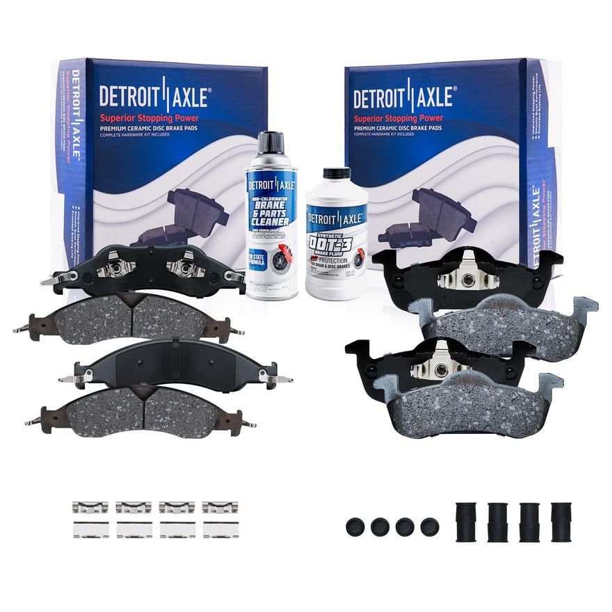 Main Image - Front Rear Ceramic Brake Pads