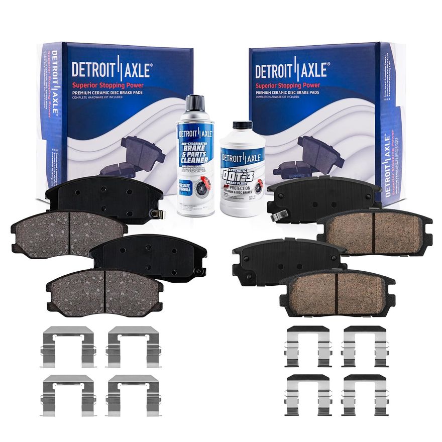 Main Image - Front Rear Ceramic Brake Pads