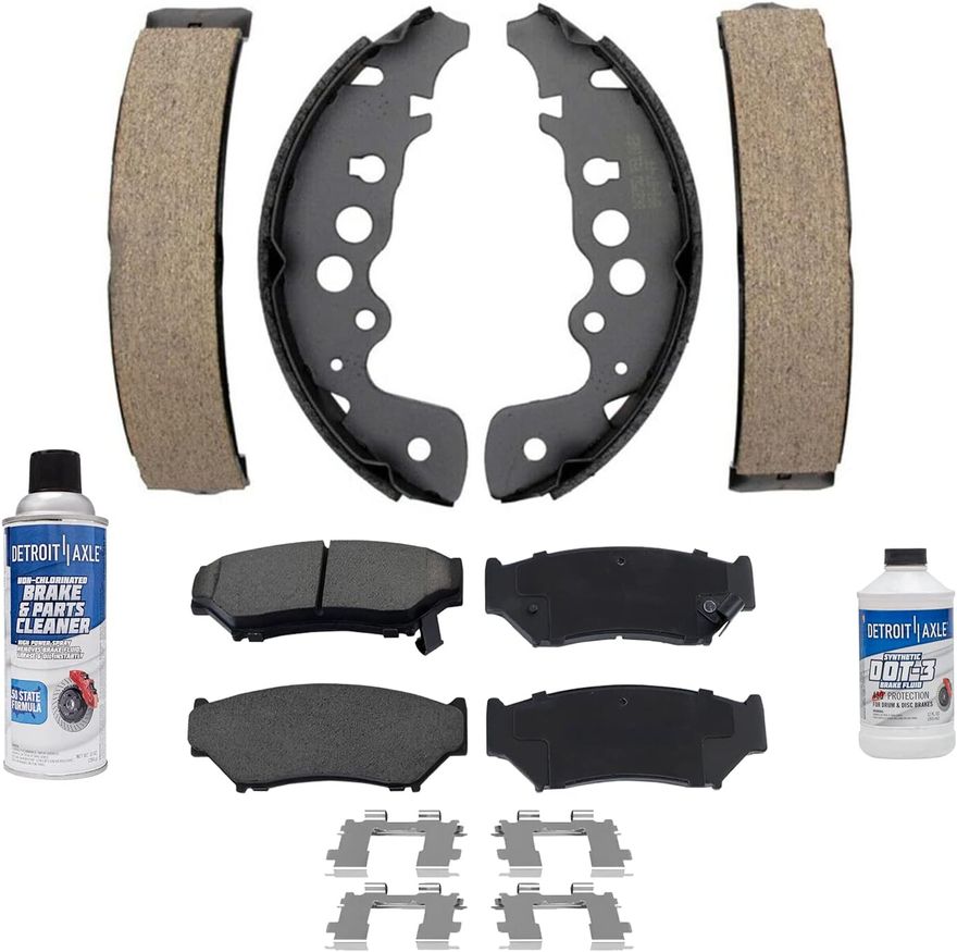 Main Image - Front Brake Pads Rear Shoes
