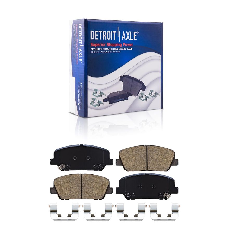 Front Ceramic Brake Pad - P-1827 x2