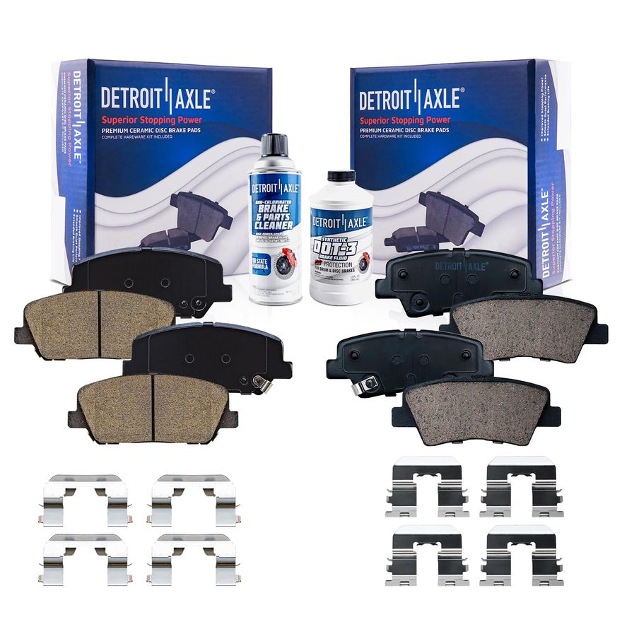 Main Image - Front Rear Ceramic Brake Pads