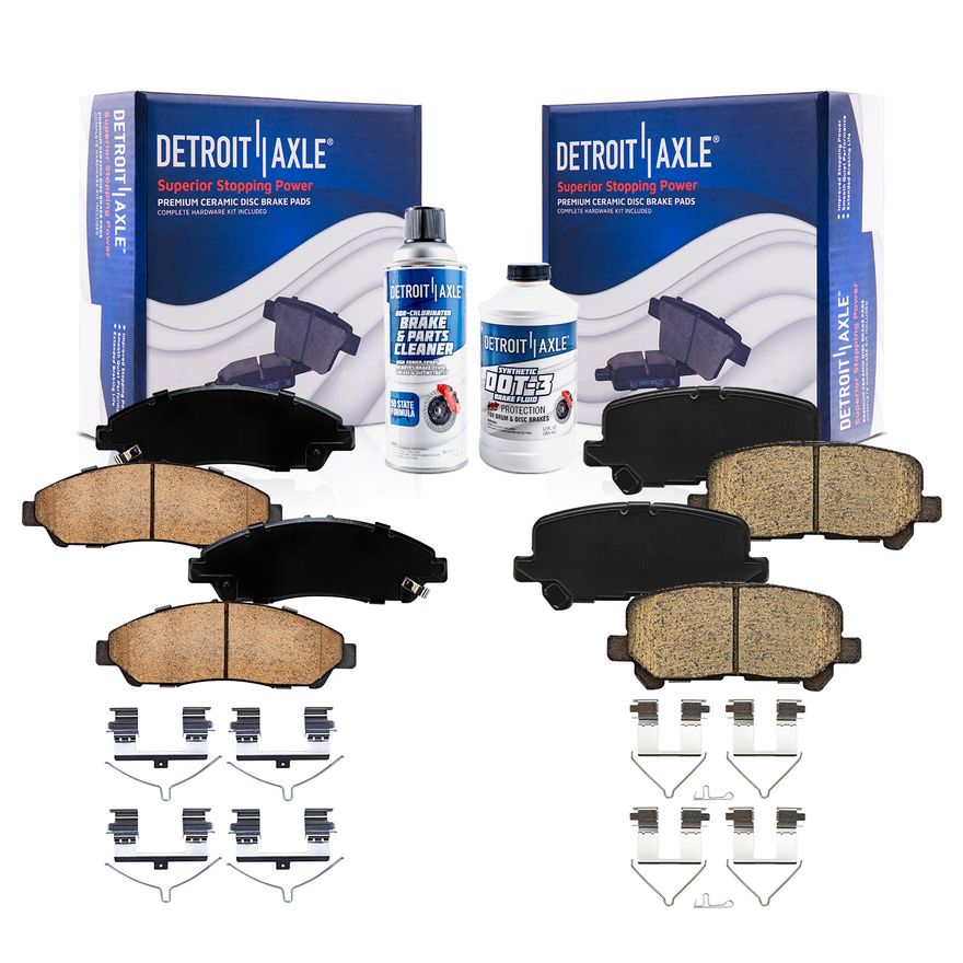 Main Image - Front Rear Ceramic Brake Pads