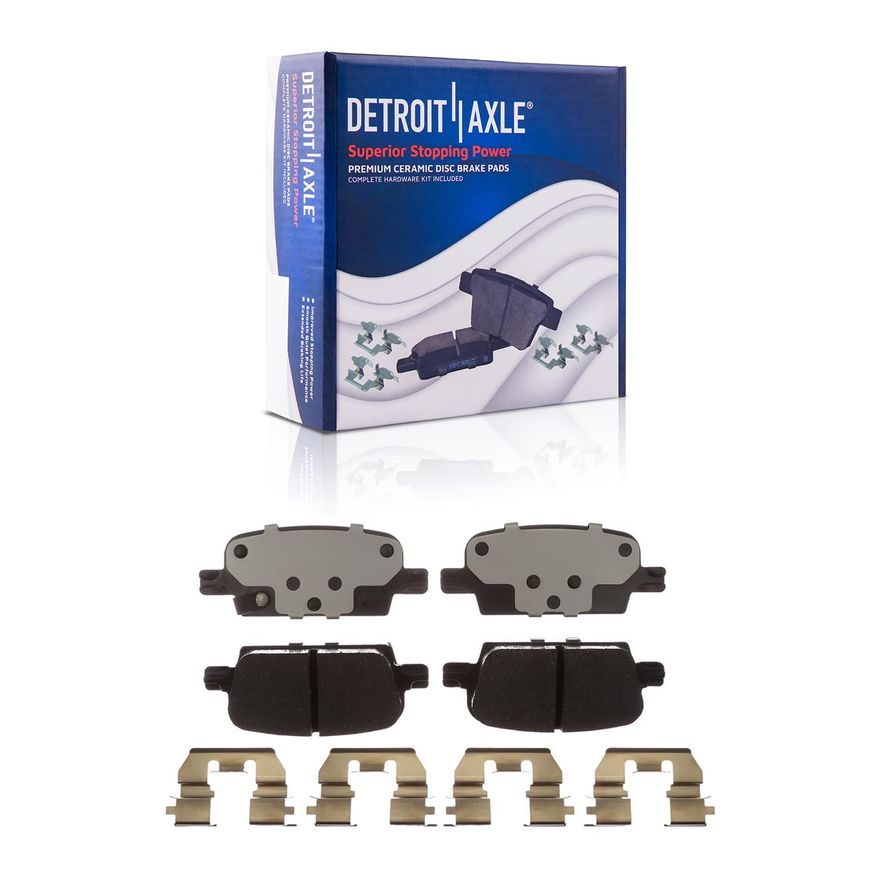 Rear Ceramic Brake Pad - P-1921 x2