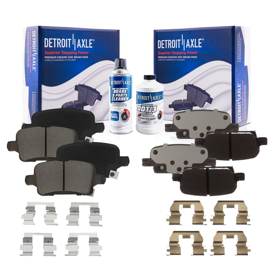 Main Image - Front Rear Ceramic Brake Pads