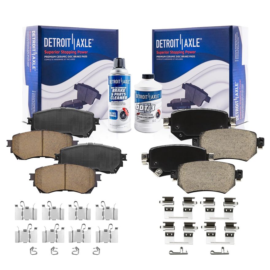 Main Image - Front Rear Ceramic Brake Pads