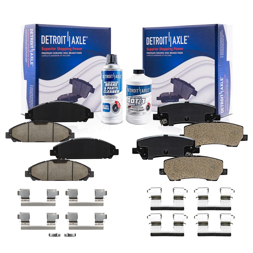 Main Image - Front Rear Ceramic Brake Pads