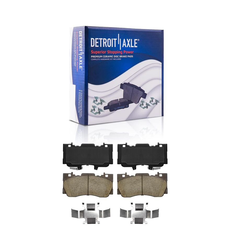 Front Ceramic Brake Pad - P-1784 x2