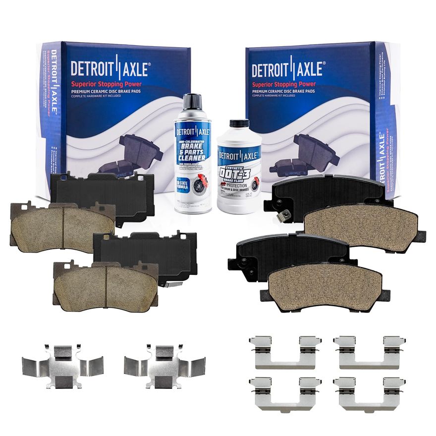 Main Image - Front Rear Ceramic Brake Pads